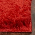 thumbnail image 4 of Mainstays Solid Plush Transitional Red Shag Area Rug 3'x4'8", 4 of 7