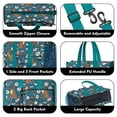 thumbnail image 3 of Teacher Tote Bag,Boxer Dog Pitbull Terriers Dog and Sushi Teacher Utility Tote Bag,Large Work Tote Bags for Women with Multiple Pockets,Top Zipper Closure,13.8x10.6x6.7 Inch, 3 of 5