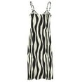 thumbnail image 5 of Look Like A Zebra Sleeveless Dress African Dresses For Woman Long Veiled Dresses Summer Dresses For Women 2024, 5 of 6