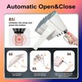 thumbnail image 4 of HLONK Inverted Umbrella with Carabiner Handle  Wind Proof Umbrellas For Rain  46 Inch Portable Reverse Folding Umbrella  Car Umbrella for Women Men  10 Ribs, 4 of 5