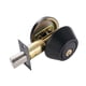 thumbnail image 5 of Cerradura de puerta con cerrojo, pomo redondo, accesorios de seguridad redondos, un solo lado Negro, 5 of 9
