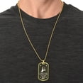 thumbnail image 5 of Christian Dog Tag, Faith Dog tag Necklace , Bible Verse Dog tag Necklace, Scripture Dog Tag - Graphic Military Dog Tag Necklace (Optional Personalized Engraving), 5 of 5