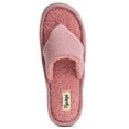thumbnail image 4 of Floopi Women's Memory Foam Soft Knit Thong Slipper W/French Terry Insole/Lining & Knit Side Trim, 4 of 5