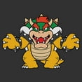 thumbnail image 2 of Mens Nintendo Just Bowser Lightweight Hoodie, 2 of 4