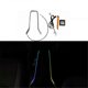 thumbnail image 2 of Car LED Central Cup Holder Lights Interior Decorative Lamp Atmosphere Ambient Light for Toyota COROL, 2 of 5