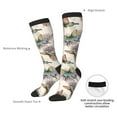thumbnail image 4 of Susaid Flying Butterflies-1 Print Thermal Winter Socks for Men and Women, Warm Crew Hiking Socks, for Boots and Outdoor Activities, 4 of 6