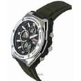 thumbnail image 3 of Casio Standard Analog Chronograph Resin Strap Green Dial Quartz MWA-300H-3AV 100M Men's Watch, 3 of 4