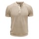 thumbnail image 5 of pstuiky camisetas camisas para hombre, Camisa tipo blusa de manga larga con cuello vuelto y solapa con estampado de cremallera para hombre camisas casuales para hombre xxl, 5 of 5