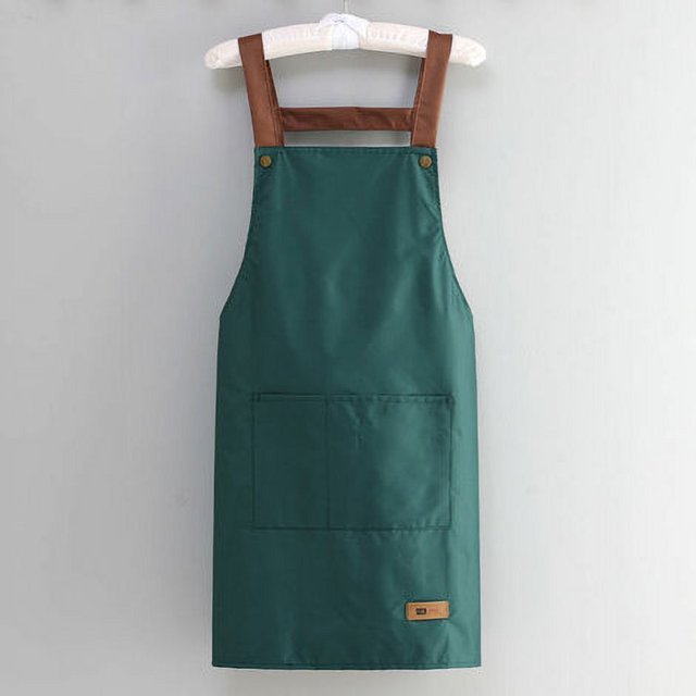 Delantales de cocina, correa ajustable para el cuello, delantal ajustable impermeable para hombres y mujeres, delantal de cocina