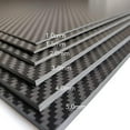 thumbnail image 4 of 100% Carbon Fiber Sheet Laminate Board Plate Panel 3K Twill Matte Finish 200x300/300x400x0.5MM 1.0MM 1.5MM 2.0MM 2.5MM 3.0MM 4.0MM 5.0MM 6.0MM, 4 of 8