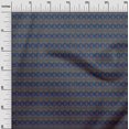 thumbnail image 2 of oneOone Georgette Viscose Fabric Diamond & Paisley Block Printed Craft Fabric BTY 42 Inch Wide, 2 of 4