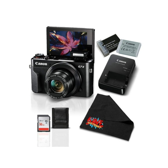 Canon PowerShot G7 X Mark II Digital Camera Bundle 4