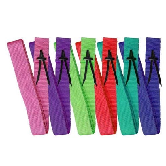 Showman Webbed Nylon Tie Strap (Lime)