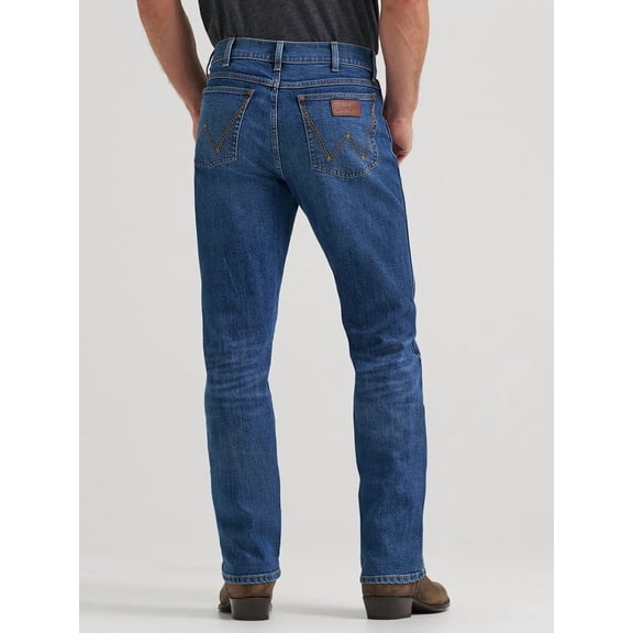 Wrangler Retro Slim Straight Alby - Mens Jeans - 112374794