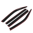 thumbnail image 3 of For 2003-2008 Honda Pilot Window Visor Vent Sun Wind Deflector Rain Guards 4pcs, 3 of 12