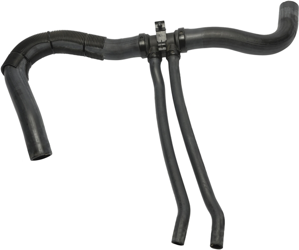 Designed to transfer glycol-based coolant throughout the vehicle's cooling system.  The EPDM tube and cover and the synthetic reinforcement meets or exceeds SAE 20R4EC Class D1 specifications. Exact O