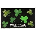 thumbnail image 3 of Briarwood Lane Shamrocks St. Patrick's Day Natural Fiber Coir Doormat, 3 of 3