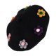 thumbnail image 1 of EeaseMX 1 boina de lana para niños, bonita flor, bonita gorra de pintor de invierno., 1 of 8