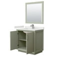 thumbnail image 4 of Wyndham Collection Wcf414136s-Qtz-Unsm34 Strada 36" Free Standing Single Basin Vanity Set, 4 of 7
