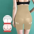 thumbnail image 5 of BangWanChi Tummy Control Shapewear Panties Women's Large Body Shaping Pants Zipper Open Crotch High Waist Hip Lifting Tight Pants, 5 of 5