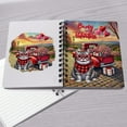 thumbnail image 4 of Be My Valentine's American Shorthair Truck Full of Love Flower Balloon Spiral Bound Journal Cat Lover Kitten Owner Gifts 5x7in Spiral Notebook - 02029, 4 of 5