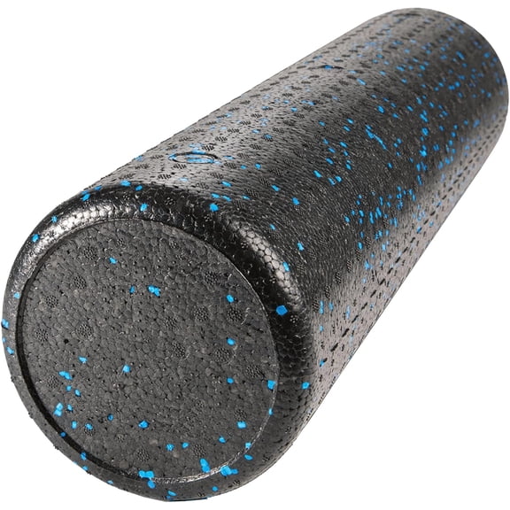 JFIT High Density Foam Roller, Speckled Blue, 24-Inch