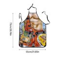 thumbnail image 1 of 26-27 Apron Muscular Apron Couple Apron, 1 of 2