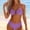 Purple, variant on Ankola 2 Piece Bikini Set U-Wire Cutout Popular Swimsuit High Waisted Textured 2026 Summer Beach Swim Bathing Suits