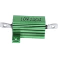 thumbnail image 4 of Resistencias bobinadas montadas en chasis de aluminio verde, 10 W, 10 ohmios, 5 %, 4 of 8