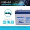 thumbnail image 4 of Renogy 12V 100AH Deep Cycle Hybrid Gel Battery, Rechargeable for Solar Wind RV Marine Camping UPS Wheelchair Trolling Motor, Maintenance Free, 4 of 7