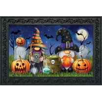 Briarwood Lane Halloween Gnomes Humor Doormat