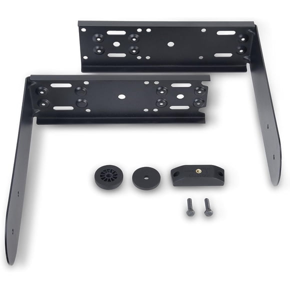 Kit de montaje QSC K10.2 con soporte tipo yugo de acero negro