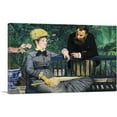 thumbnail image 1 of ARTCANVAS In the Conservatory 1879 Canvas Art Print by Edouard Manet - Size: 26" x 18" (0.75" Deep), 1 of 9