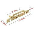 thumbnail image 3 of Utopia Alley 25pcs Steffi Pull Handle - Decorative Cabinet Drop Pull Handles- Vintage Cabinet Hardware with Hand Finished Polished Gold - Metal Drawer Pull Handle, 2.5" Center to Center, 3 of 5