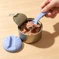 thumbnail image 4 of Reusable Silicone Pet Food Can Lids with Opening Spoon, Cat Dog Wet Food Cover Set with Foolproof Lid, Refrigerator Freshness for Canned Storage, 1.38" x 3.54" x 5.12", KTFgvq, 4 of 6