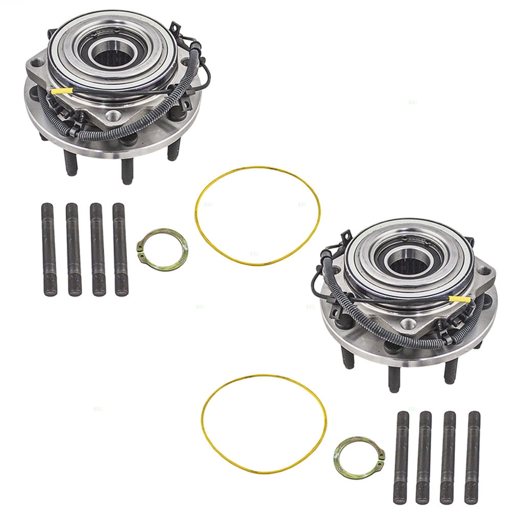 Brock Replacement Pair of Front Wheel Hub Bearings Compatible with 2005