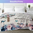 thumbnail image 2 of Christian Birthday Gifts for Women, Christian Gifts for Women, Religious Gifts for Women, Spiritual Gifts for Women, Womens Gifts for Birthday, Christian Blanket 50x60 in, 2 of 5