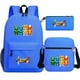 thumbnail image 1 of Stumble Guys Banana Print Schoolbag - Mochila de cosplay, bolsos de hombro, mochila para estudiantes - Mochilas de anime para niños (juego de 3 piezas) para juegos de niños, 1 of 2