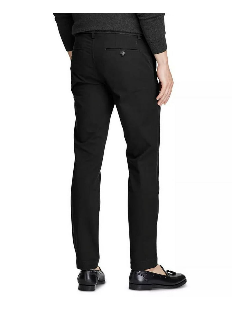 パンツ POLO by RalphLauren LinenSlacks Black Polo Ralph Lauren POLO BLACK Slim-Fit Stretch Chino Pants