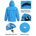 thumbnail image 4 of COOFANDY Mens Waterproof Rainwear Suit 2 Piece Rain Gear for Men Running Rain Suit, 4 of 9
