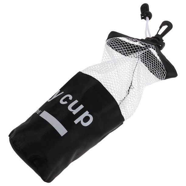 Bolsa de almacenamiento para vasos apilables, bolsa de malla con cordón para apilar vasos, ideal para juegos deportivos, juegos de apilamiento rápido y juegos de recreo en interiores.