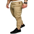 thumbnail image 3 of Mens Elastic Sports Slim Fit Stretch Trousers, 3 of 5