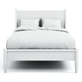 thumbnail image 3 of FOA Belkor 2-Piece White Solid Wood Bedroom Set - King + Nightstand, 3 of 9