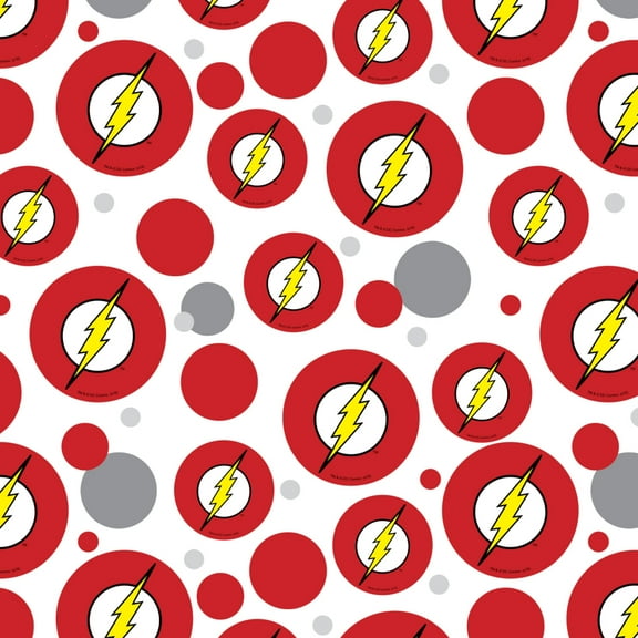 The Flash Lightning Bolt Logo Premium Gift Wrap Wrapping Paper Roll