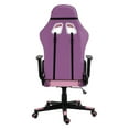 thumbnail image 7 of Gaming Chair Office Desk Chair Ergonomic Reclining Computer Chair Height Adjustable Swivel Recliner with Headrest Lumbar Support, Purple Pink, 7 of 7