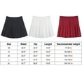 thumbnail image 4 of Douhoow Women High Waist Mini Skirt School Short Pleated Kawaii Skirt Summer Tennis Skirt, 4 of 8