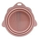 thumbnail image 2 of Recipiente plegable para limpiar brochas de maquillaje | Borla de silicona y almohadilla limpiadora para brochas de maquillaje | Diseño profundo que evita salpicaduras | Almacenamiento portátil para, 2 of 6