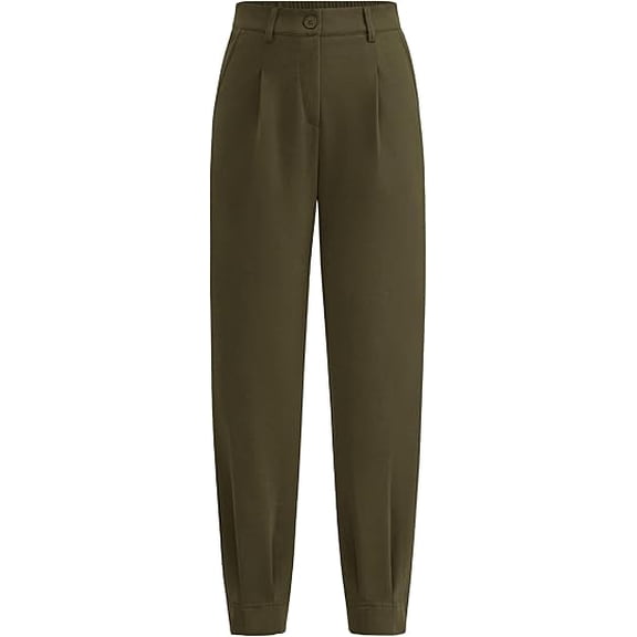 PRETTYGARDEN Womens Dress Pants Business Casual Trendy High Waisted Ankle Length Dressy Trousers Slacks Work Clothes