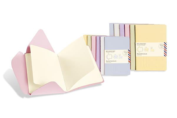 Persian Lilac Moleskine Messages Postal Notebook 3.5 x 5.5 Pocket Plain/Blank 