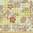 thumbnail image 2 of Ambesonne Tropical Fabric by the Yard Upholstery, Monstera Leaf Pineapple, 10 Yards, Dried Rose Mustard, 2 of 5